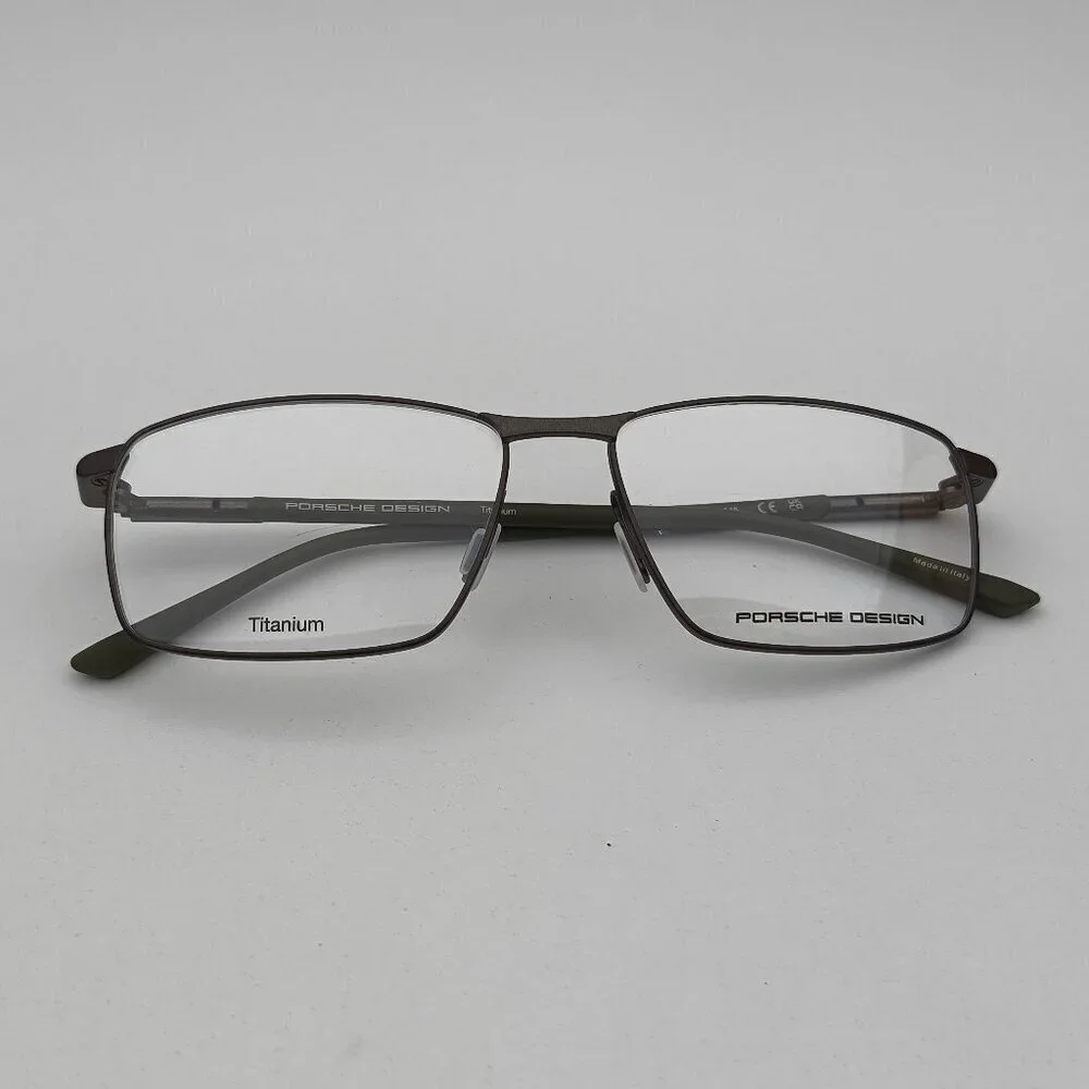 🕶️Made in Italy! Porsche Design P8766 Dark Gray Eyeglasses 58/16 145 /EUM129🕶️